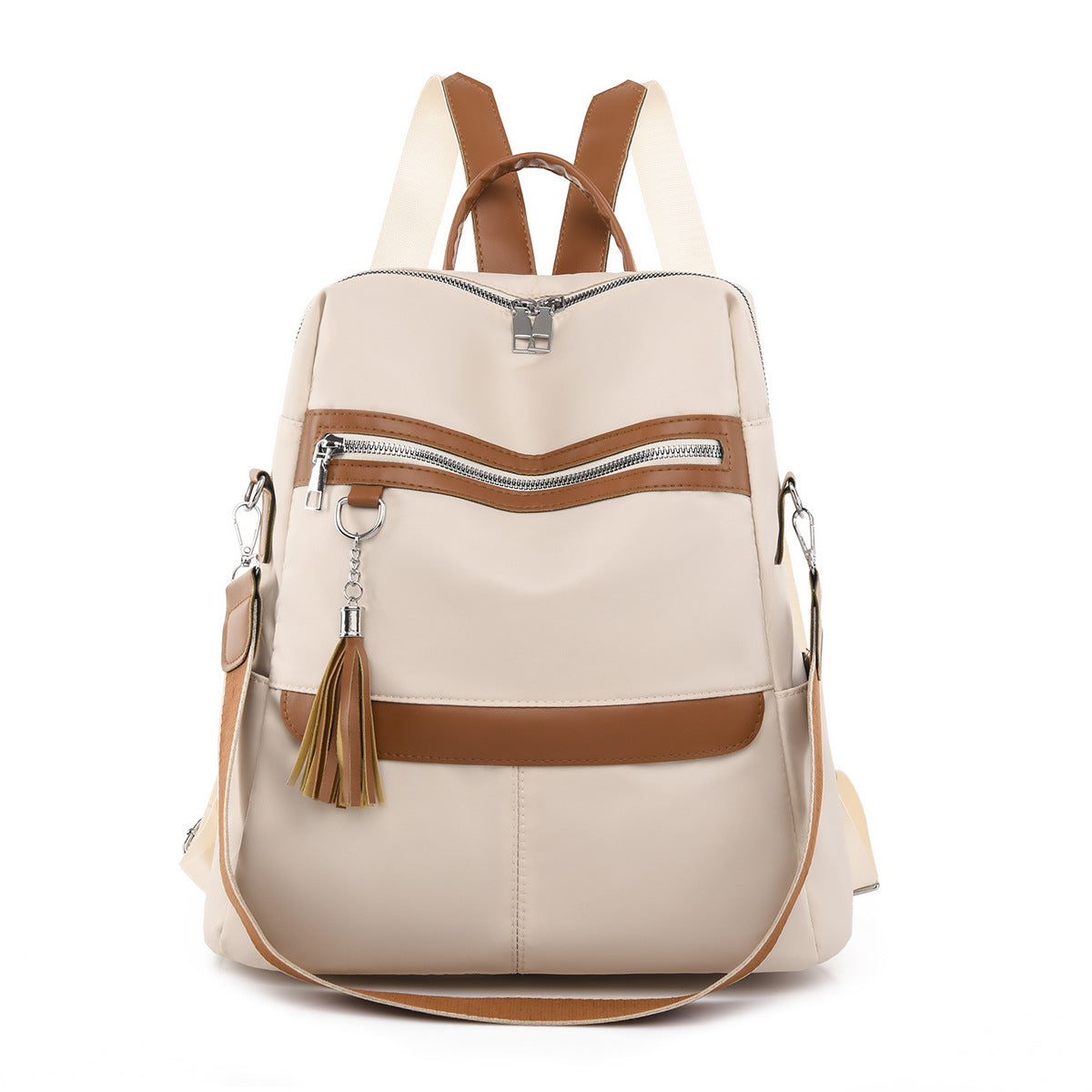 Women's Large Capacity Casual Oxford Cloth Backpack