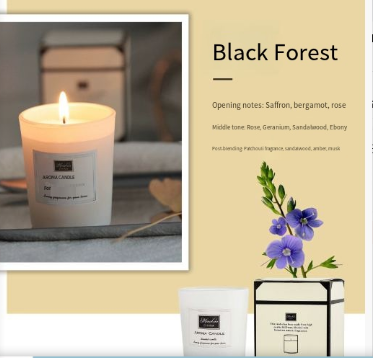Aromatherapy Soy Candles for Home - 1 Piece Karis Fashions