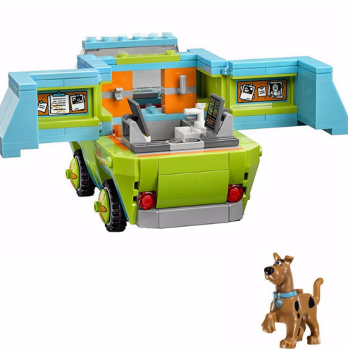"Mystery Machine Puzzle Assembly Building Toy" Karis Fashions