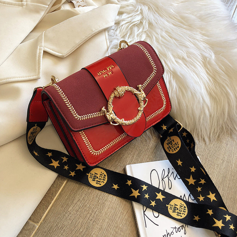 Chic Retro Small Square Crossbody Bag for Women