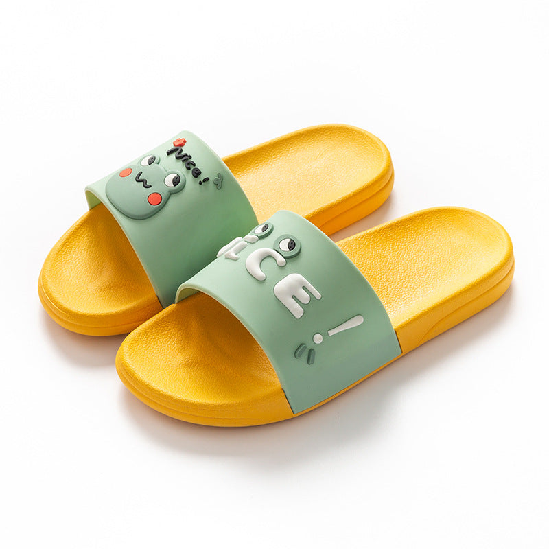 Summer Cartoon House Slippers for Women