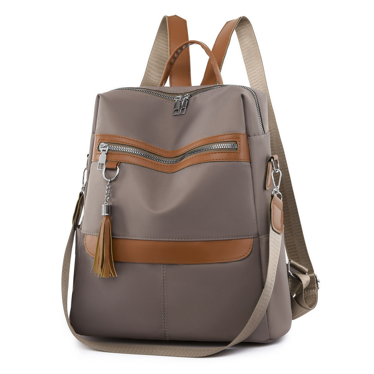 Women's Large Capacity Casual Oxford Cloth Backpack