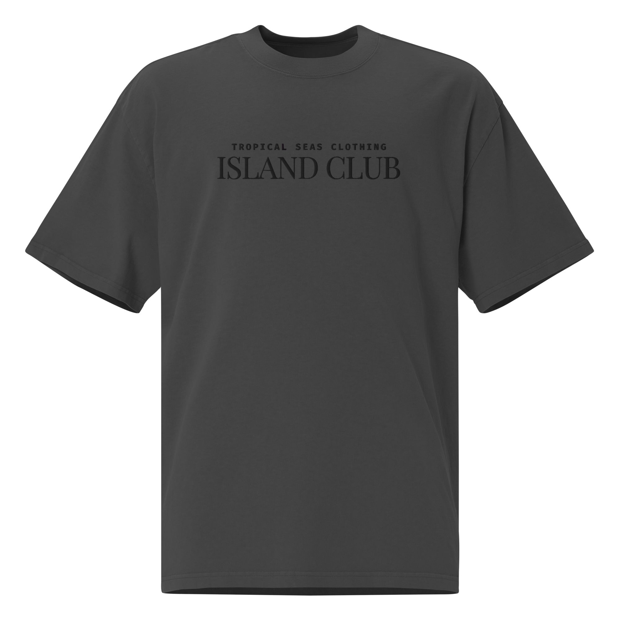 Oversized Tropical Seas faded t-shirt Karis Fashions