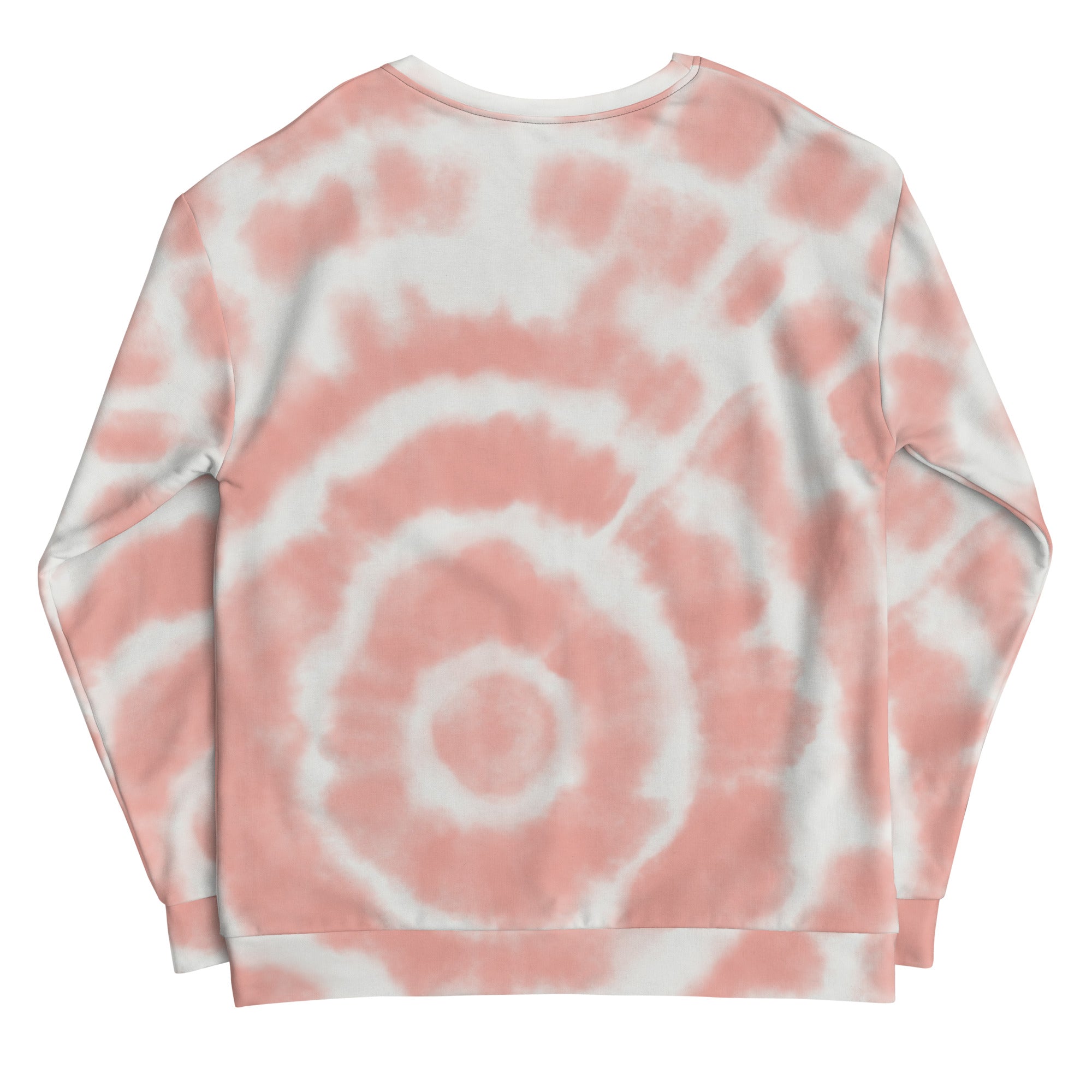 Peach Tie-Dye Vibe Tropical Sweatshirt Karis Fashions
