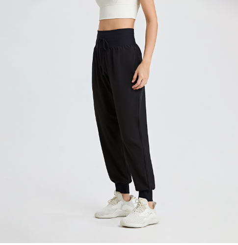 Women's Loose Fit Harem Pants with Pockets for Yoga Karis Fashions