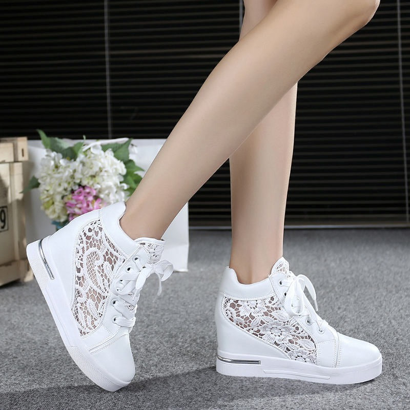Summer Women's Thick-Soled Breathable Sports Shoes