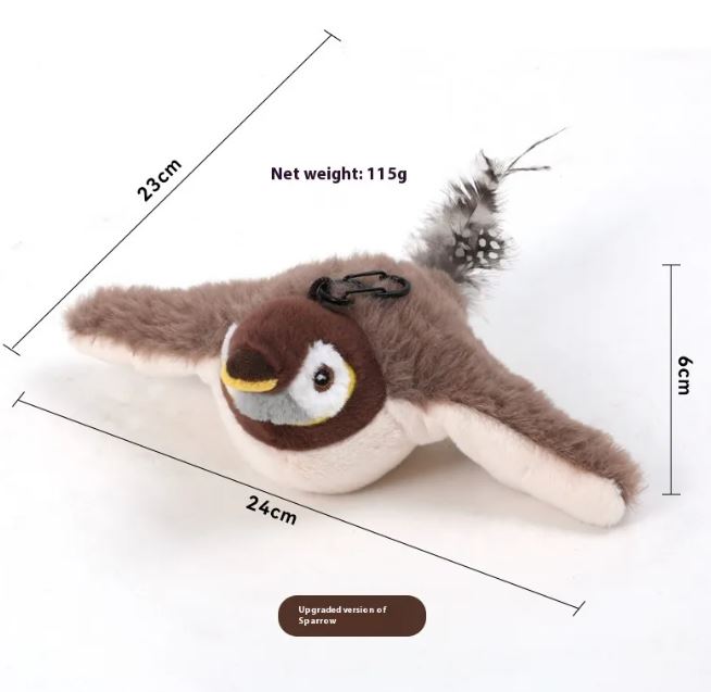 Flapping Bird Cat Toy Karis Fashions
