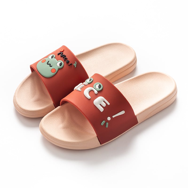 Summer Cartoon House Slippers for Women