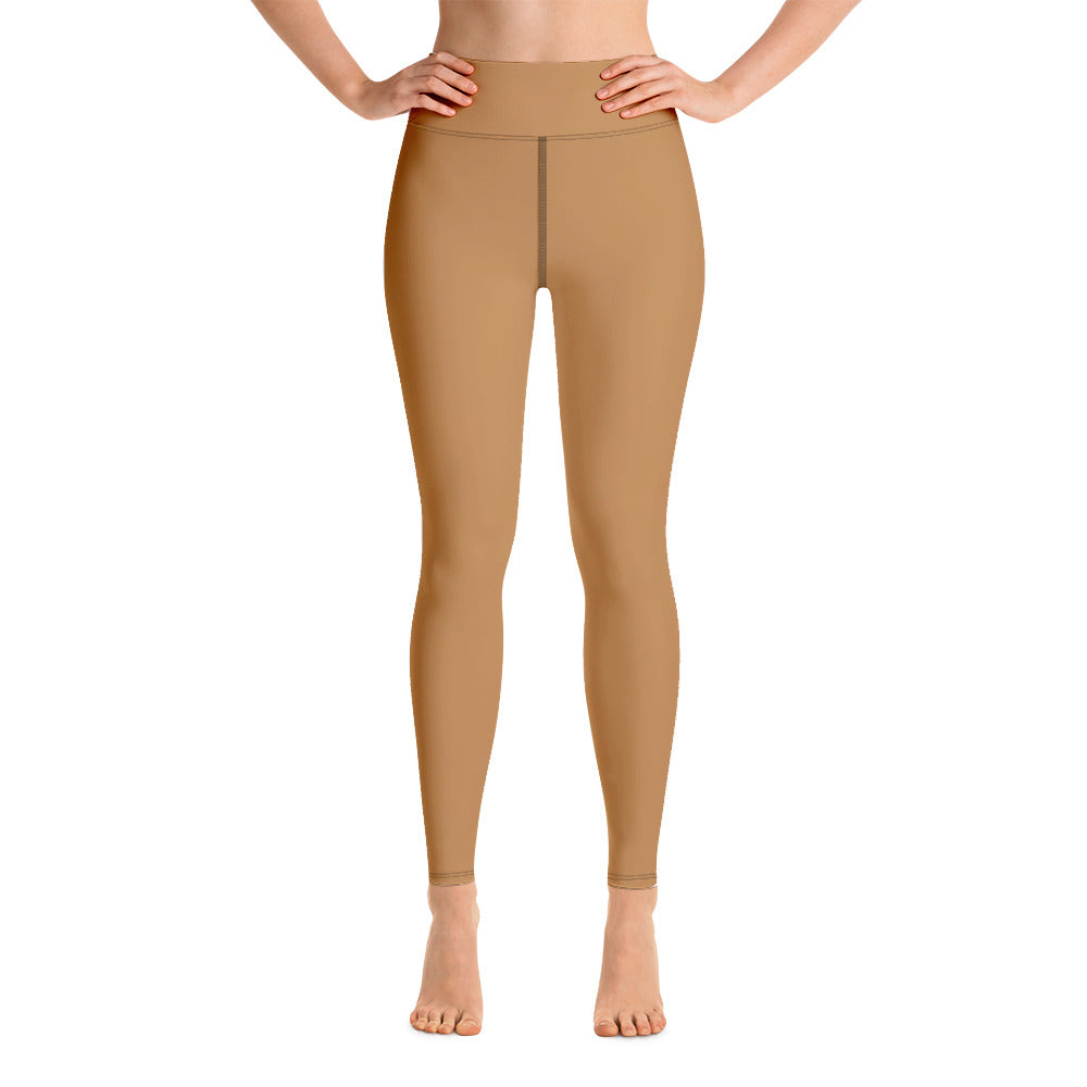 Women's Tropical Drift Wood Yoga Leggings Karis Fashions