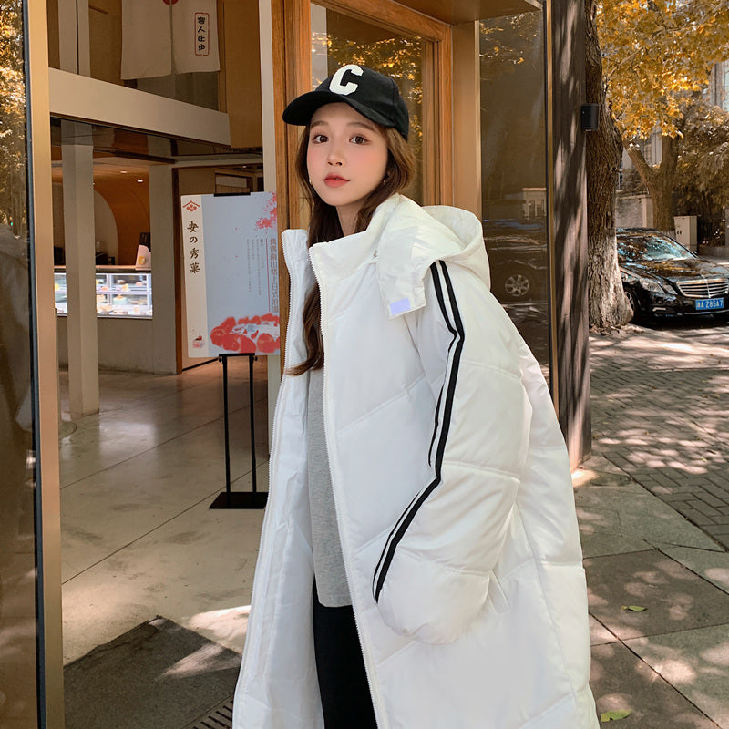 Women's Mid-Length Thickened Padded Coat