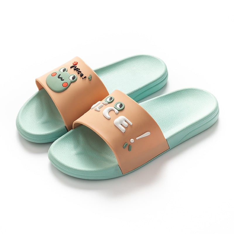 Summer Cartoon House Slippers for Women
