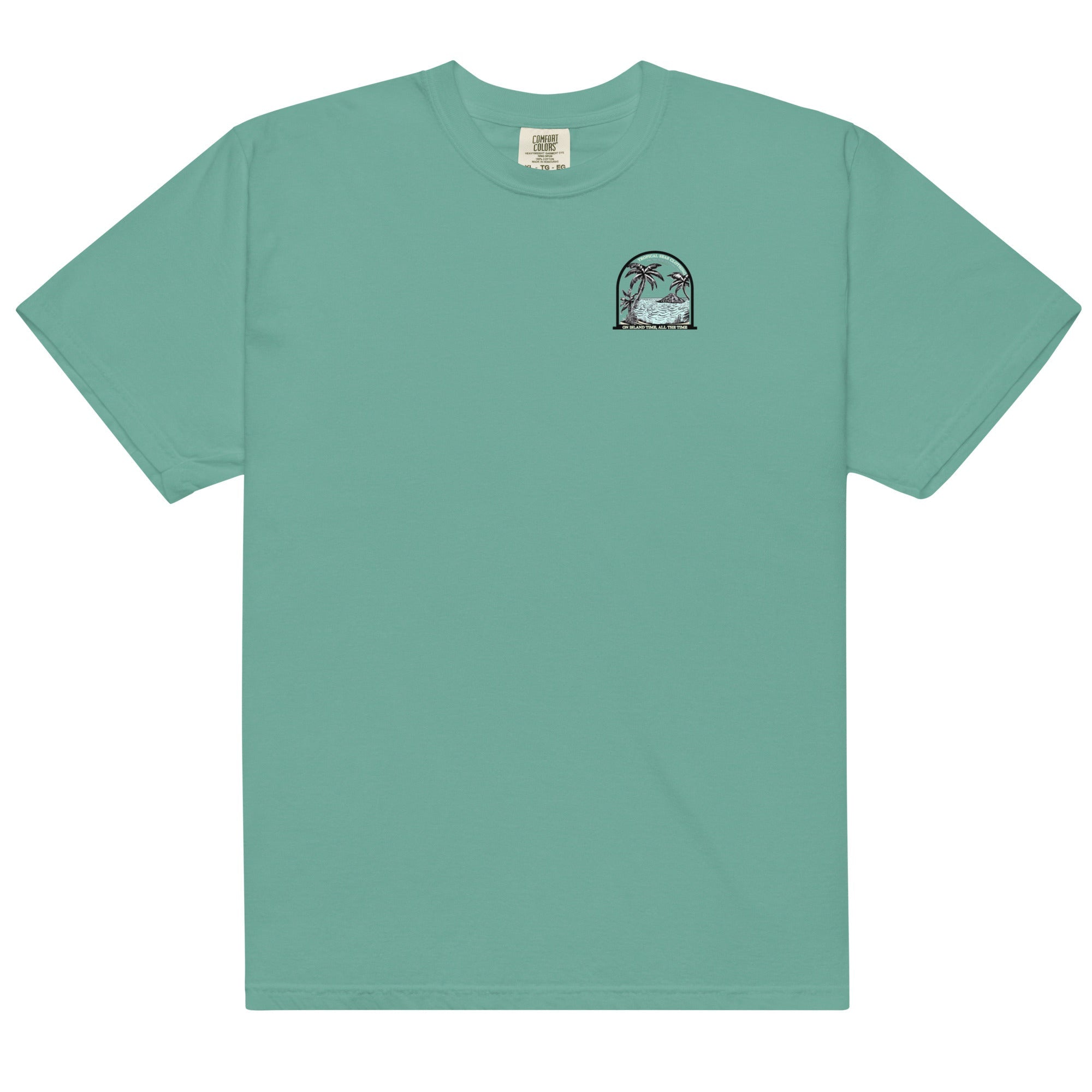 Men’s Island Time, All the Time Heavyweight T-Shirt Karis Fashions