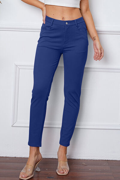 Essential Stretchy Stitch Pants- Karis Fashions