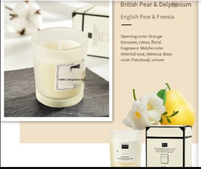 Aromatherapy Soy Candles for Home - 1 Piece Karis Fashions