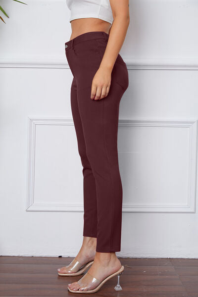 Essential Stretchy Stitch Pants- Karis Fashions