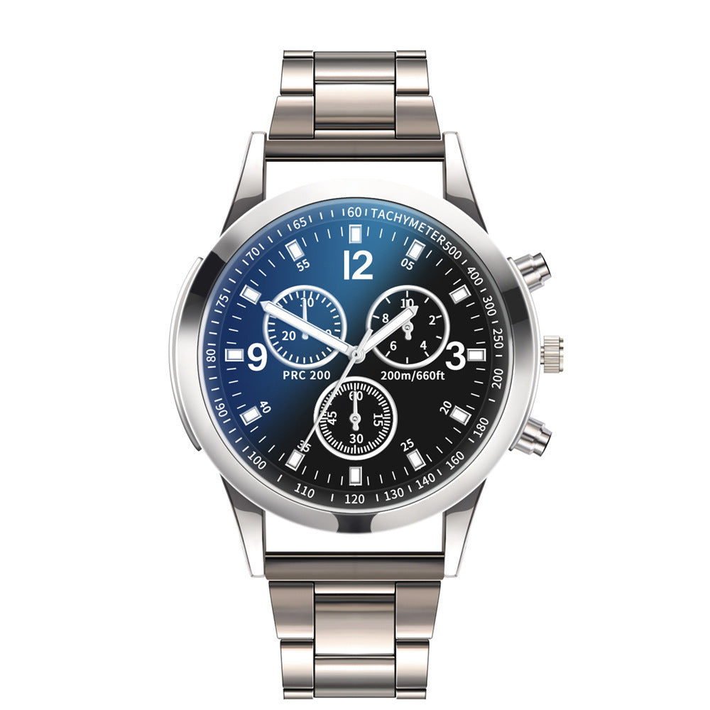 Geneva Quartz Steel Band Watch for Unisex ZA01-G Karis Fashions