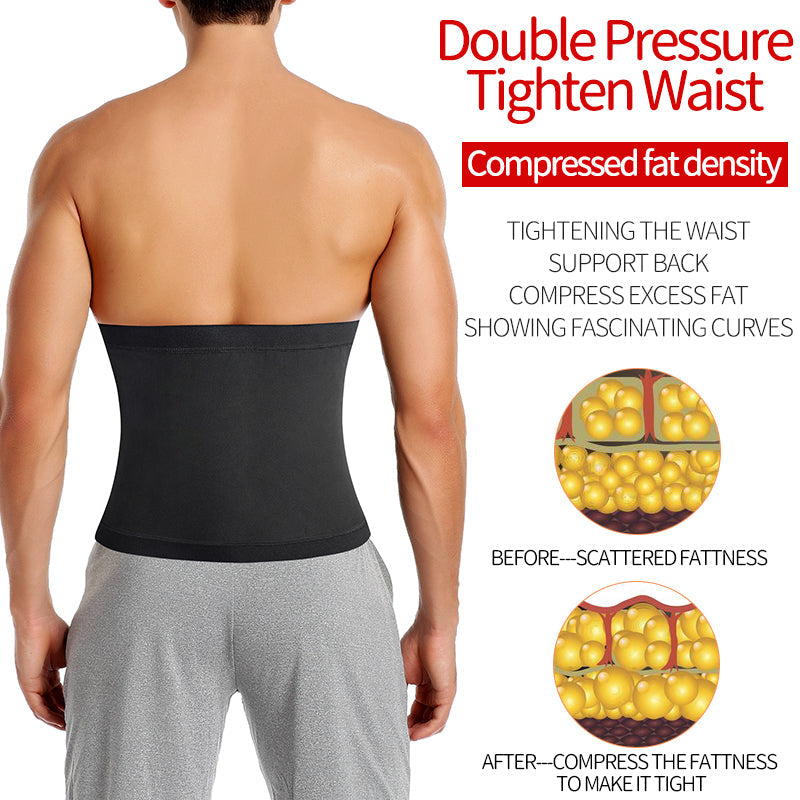 Men's Sauna Body Shaper Waist Trainer Slimming Belt Karis Fashions