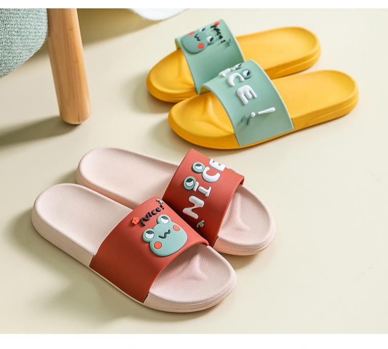 Summer Cartoon House Slippers for Women