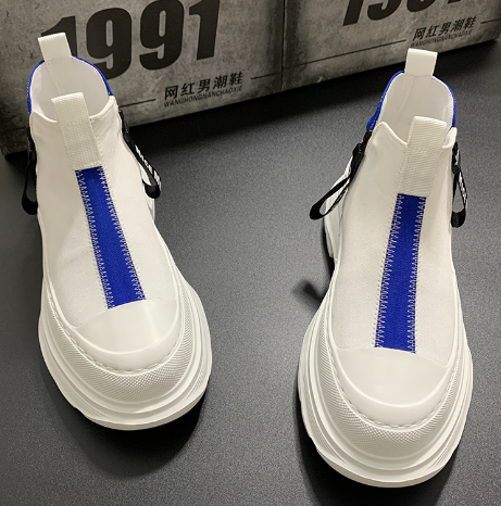 Trendy High-Top Casual Shoes for Men (Autumn/Winter)