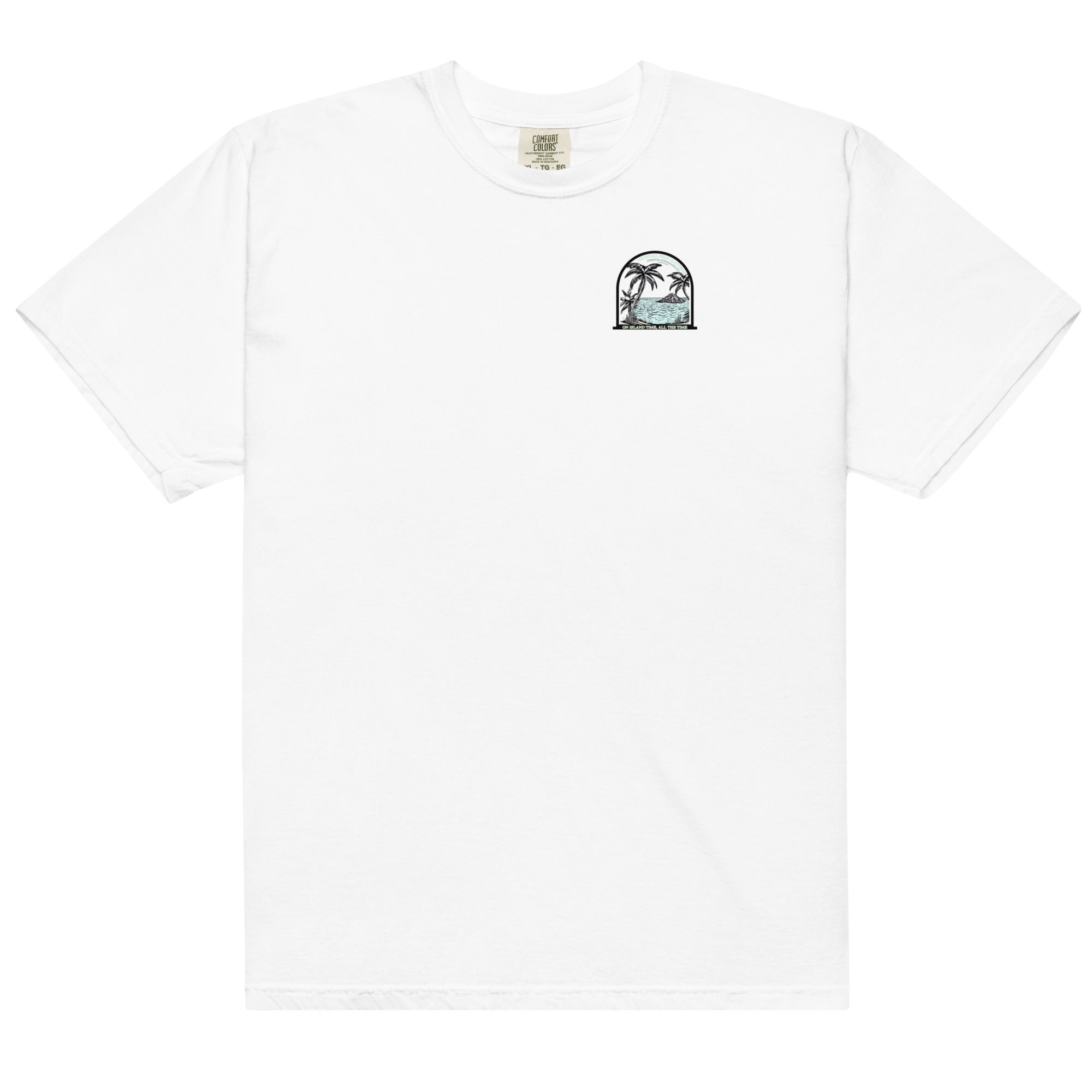 Men’s Island Time, All the Time Heavyweight T-Shirt Karis Fashions