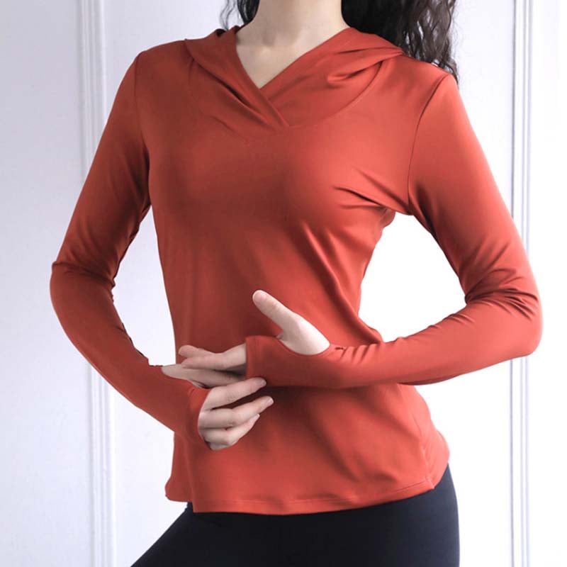 Long Sleeve Women's Yoga Workout Apparel