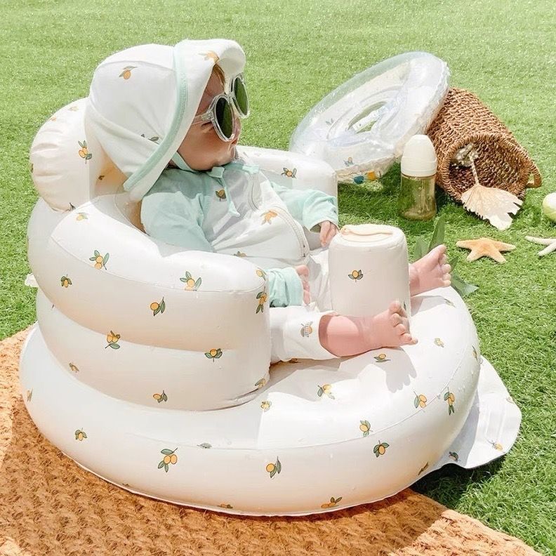 Inflatable Baby Chair for Dining & Bath Karis Fashions