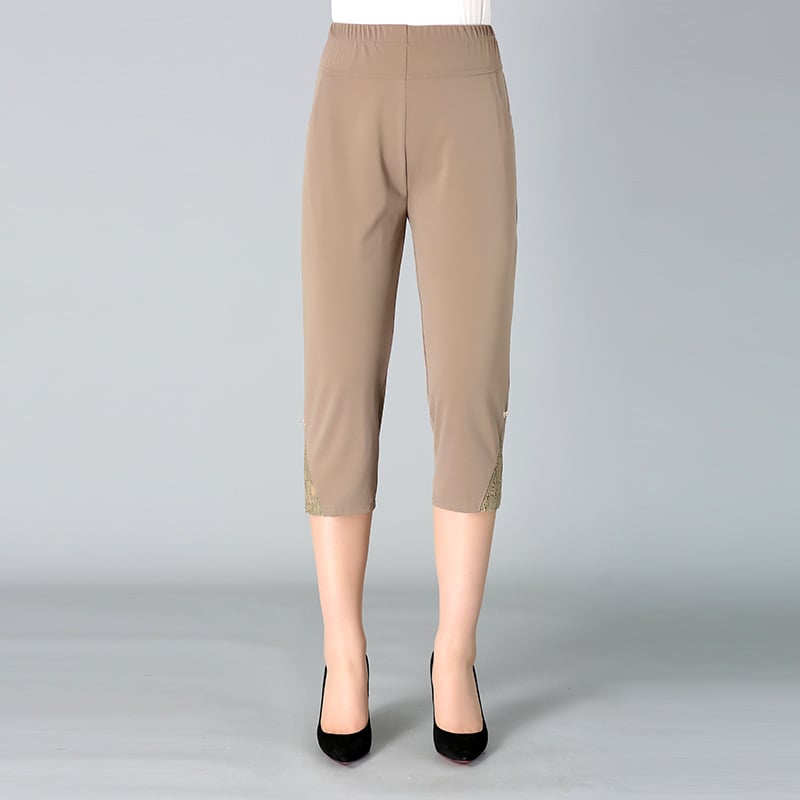 High Waist Stretch Shorts for a Slim Fit Karis Fashions