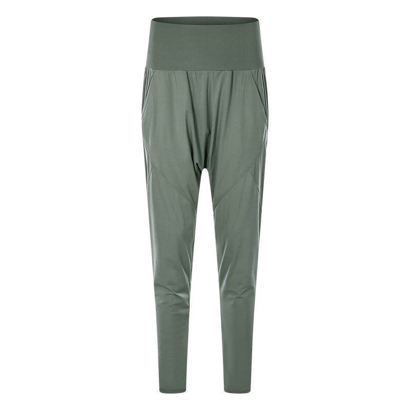 Women's Loose Fit Harem Pants with Pockets for Yoga Karis Fashions