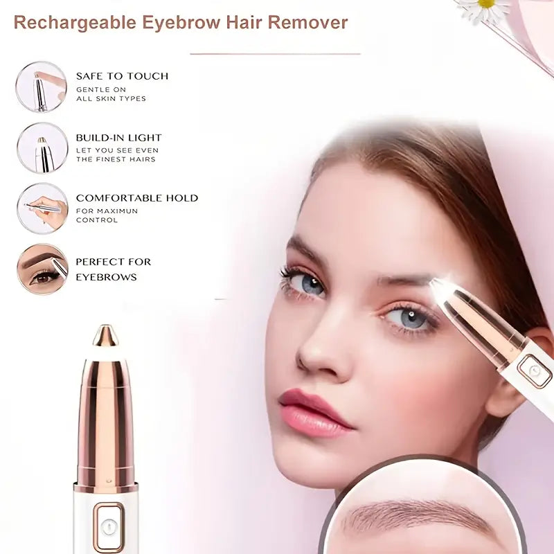 SmoothBrow Rechargeable Hair Remover Karis Fashions