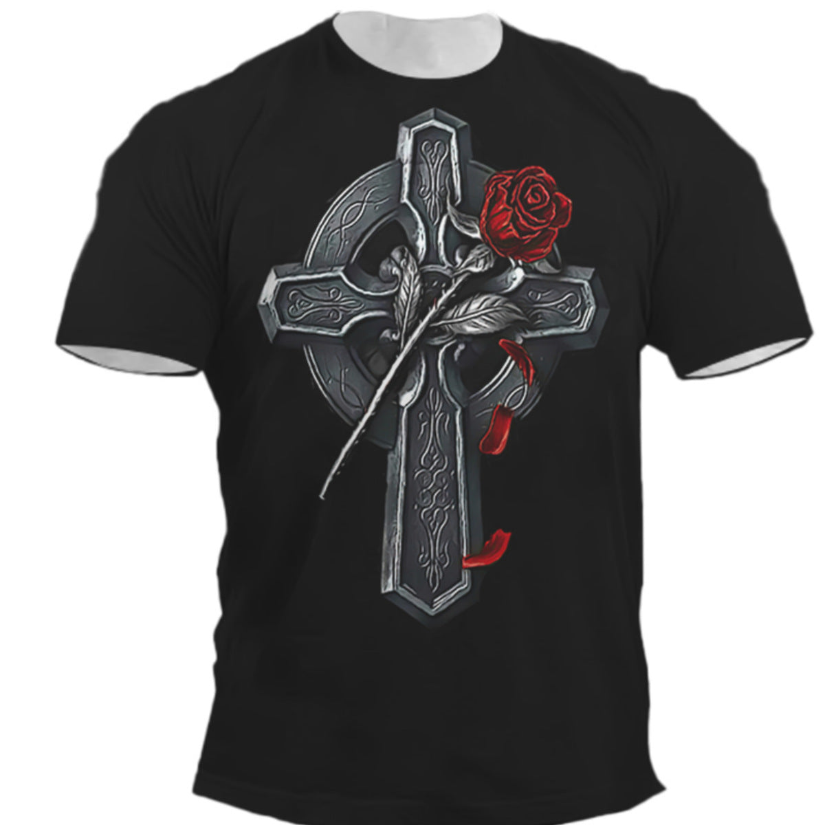Men's Fashion 3D Printed Short Sleeve T-Shirt