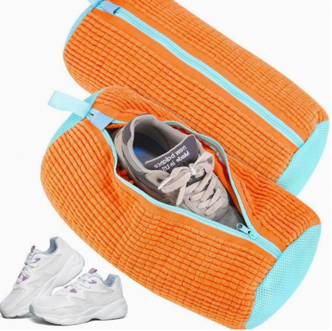 Padded Net Laundry Shoe Protector Bag for Washing Karis Fashions
